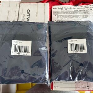 Navy Faucet Socks